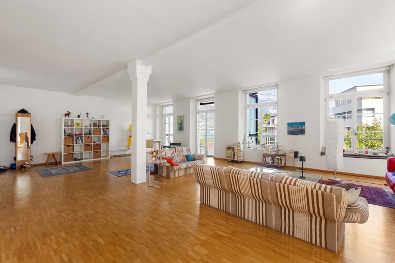 Grosse Loft-Wohnung am Walensee mit Blick auf die Churfirsten (2)