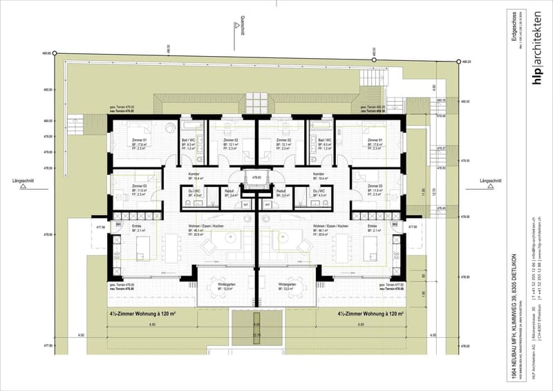 Hochwertige 4.5-Zimmer-Neubauwohnung mit Wintergarten im Erdgeschoss (10)