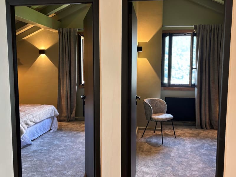 Chalet von Ausnahme mit Panoramablick auf den Mont Blanc, komplett renoviert (21)
