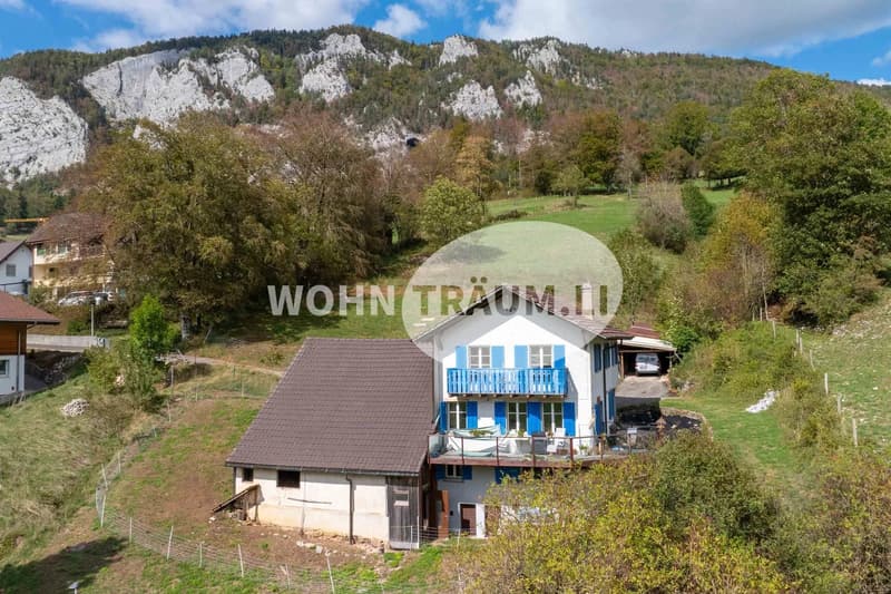 5-Zimmer Einfamilienhaus mit Landreserve in Welschenrohr (1)