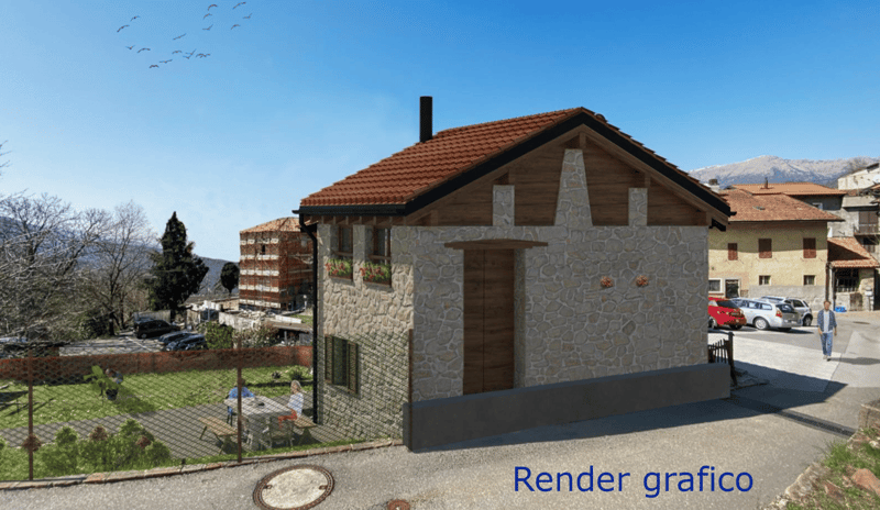 Render stato di progetto.