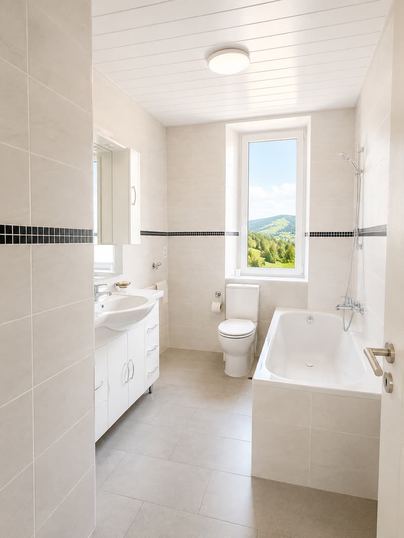 Avec balcon et vue sur le lac dans un manoir rénové (6)