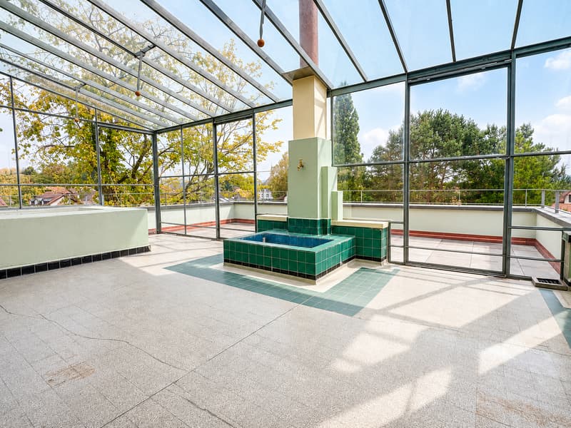 Jardin d'hiver du duplex