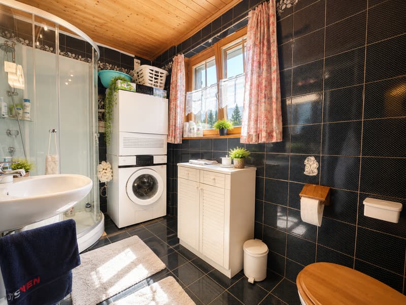 Chalet familial meublé avec jacuzzi et sauna aux Mosses (13)