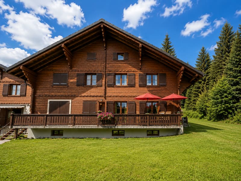Chalet familial meublé avec jacuzzi et sauna aux Mosses (2)
