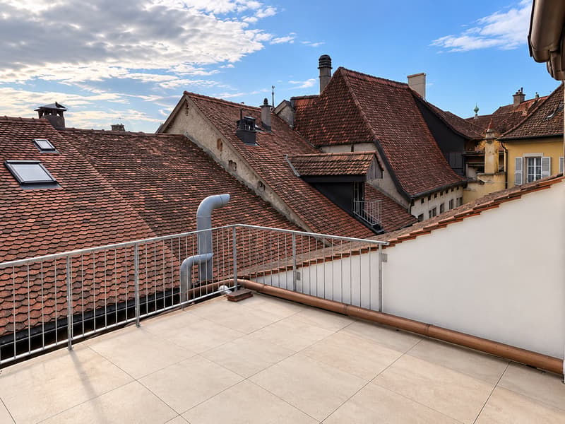 Duplex au coeur de la vieille ville avec terrasse sur le toit (1)