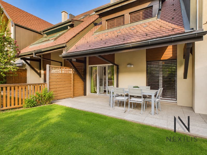 3,5 pièces avec jardin, balcon et 2 places de parc (1)