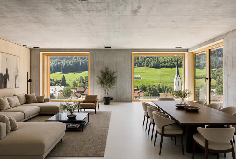 Mietkauf: 2.5-Zimmer-Neubauwohnung mit Weitsicht in Küblis (4)