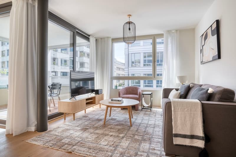 Moderne 3.5-Zimmer-Wohnung mit Balkon in Zürich-Leimbach (1)