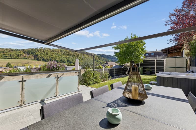 Ihr Wellness-Garten mit Whirlpool & Jurablick – 5½-Zi.-Reihenhaus (2)