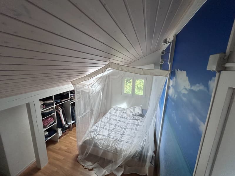 Rare à la vente – Chalet d’exception avec vue panoramique et calme absolu (11)