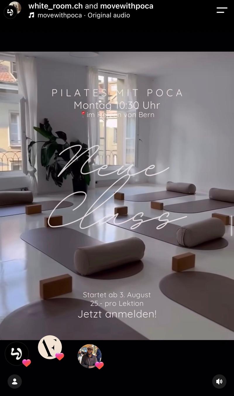 White Room Bern – dein Raum für Yoga, Workshops, Kunst Galerie & mehr direkt neben dem Loeb (1)