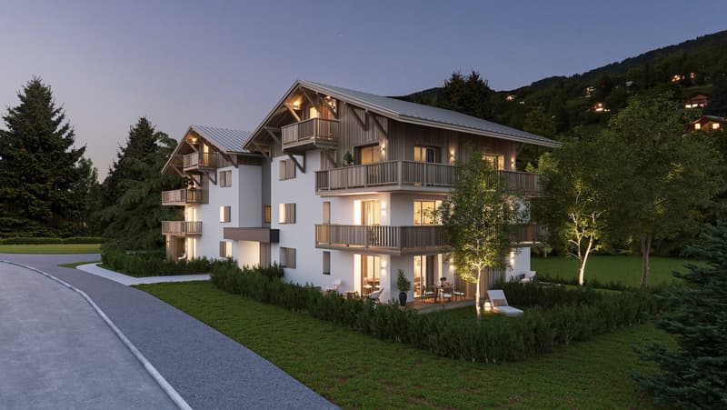 SAMOËNS – Magnifique duplex 4 pièces cabine de 98 m² avec 3 balcons – Prix de lancement (2)