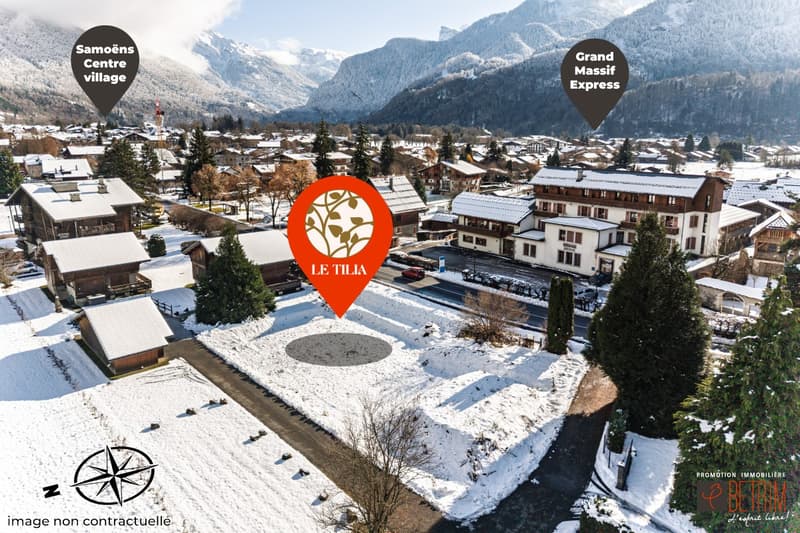 SAMOËNS – Magnifique duplex 4 pièces cabine de 98 m² avec 3 balcons – Prix de lancement (4)