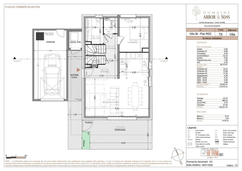 YVOIRE – Magnifique villa individuelle de 120 m² avec jardin privatif – Livraison 2027 (5)