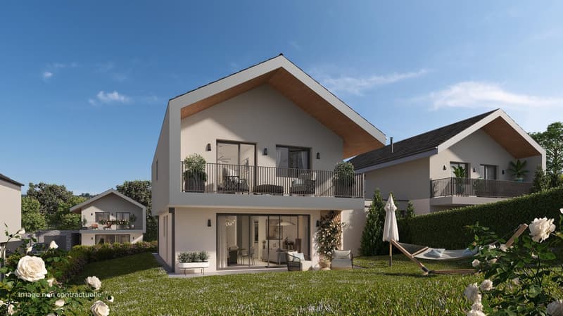 YVOIRE – Magnifique villa individuelle de 120 m² avec jardin privatif – Livraison 2027 (1)