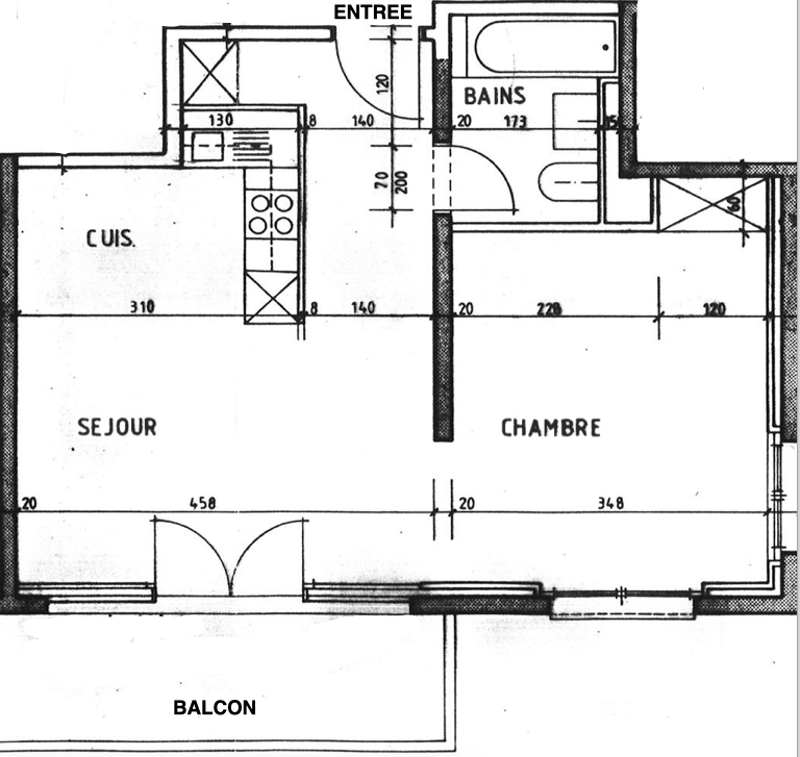 Zweieinhalbzimmernwohnung in 1 Minute von Martigny Bahnhof (6)