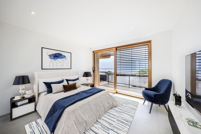 3.5 pièces rénové de 86m2, vue lac panoramique et balcon 25 m (9)