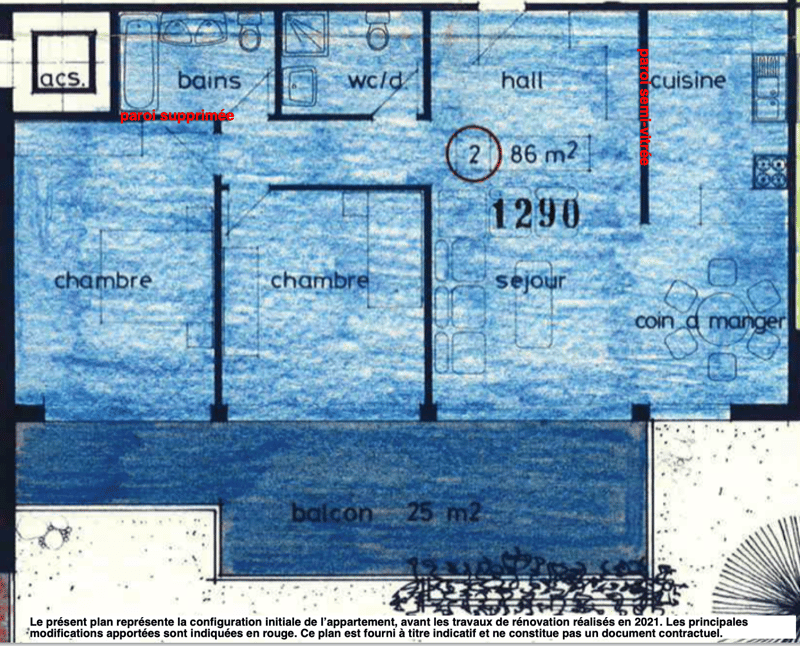 3.5 pièces rénové de 86m2, vue lac panoramique et balcon 25 m (12)