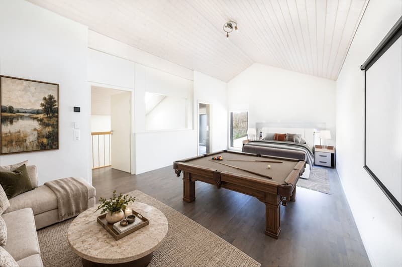 Villa familiale contemporaine avec vue panoramique sur le Léman – Aran (10)