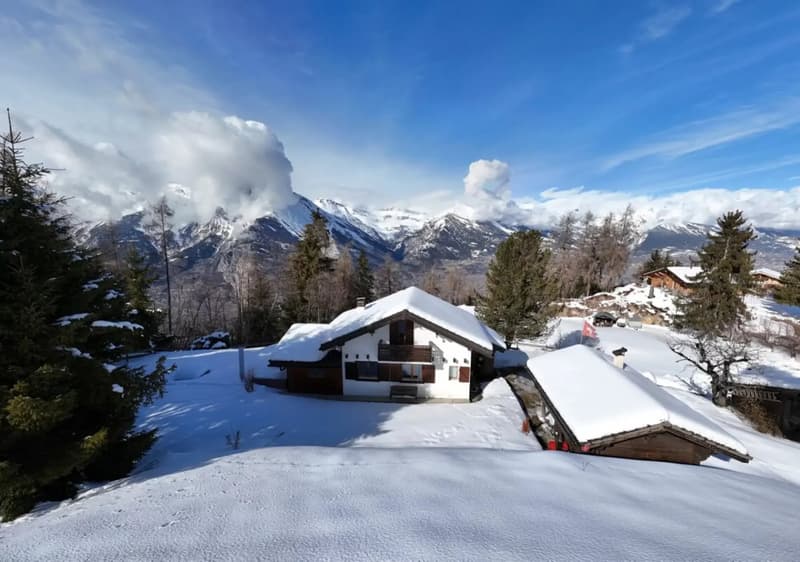 Charakter Chalet mit 2 Anbauten und einem großen Grundstück in Haute-Nendaz! (2)