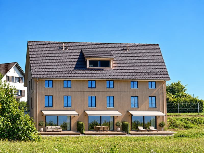 3 Spacious New-Build Row Houses for Rent in Rifferswil (1)