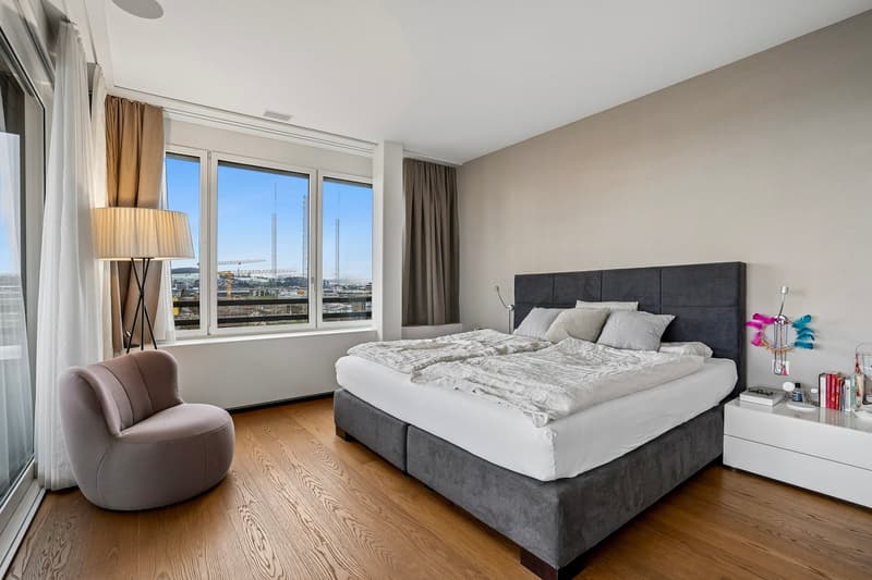 Stunning Furnished 5.5-Room Penthouse Apartment in Zug – Available Immediately (6)