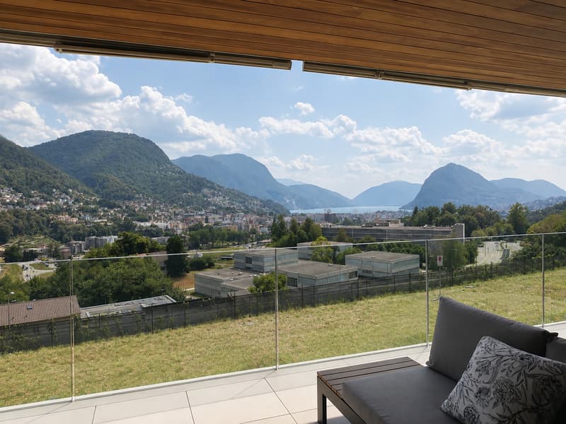Vivere sopra Lugano - esclusivo appartamento di design con terrazza panoramica (14)