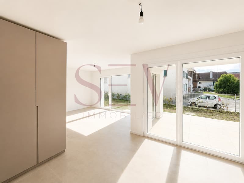 PORTES OUVERTES, Superbe 3.5 pièces neuf avec terrasse & jardin, lot 1 (3)