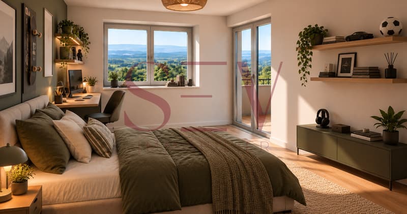 NOUVELLE PROMOTION - 2 maisons contemporaines à La Praz (5)