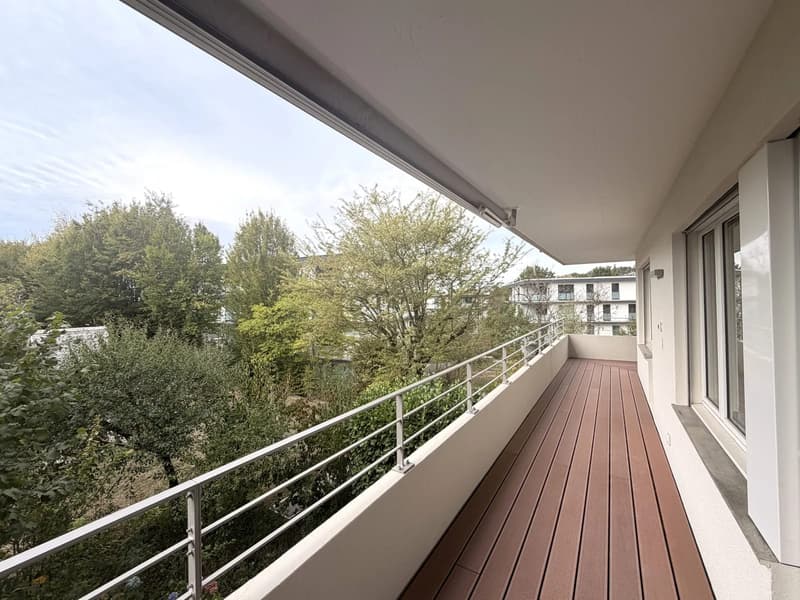Erstbezug: sanierte 6-Zimmer-Wohnung mit Eckbalkon in Widen kaufen (3)