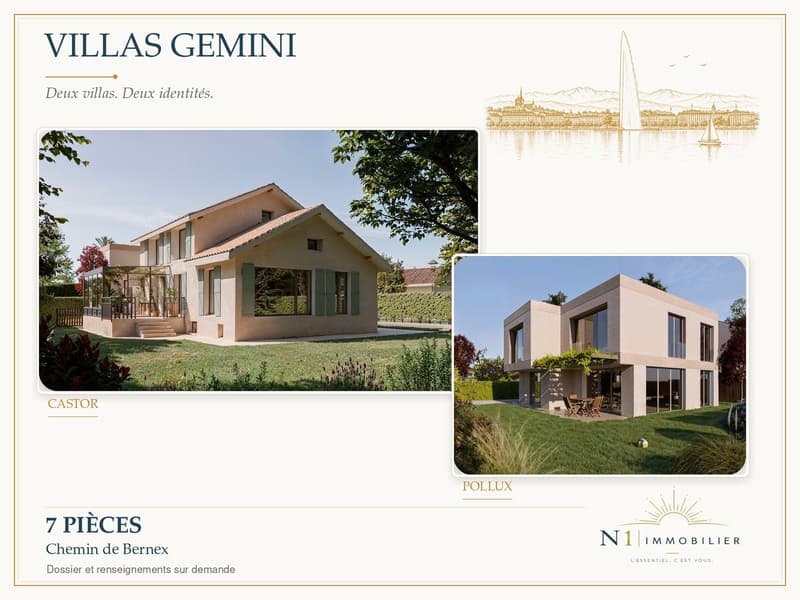 Maisons modernes de 7 pièces à Thônex (1)