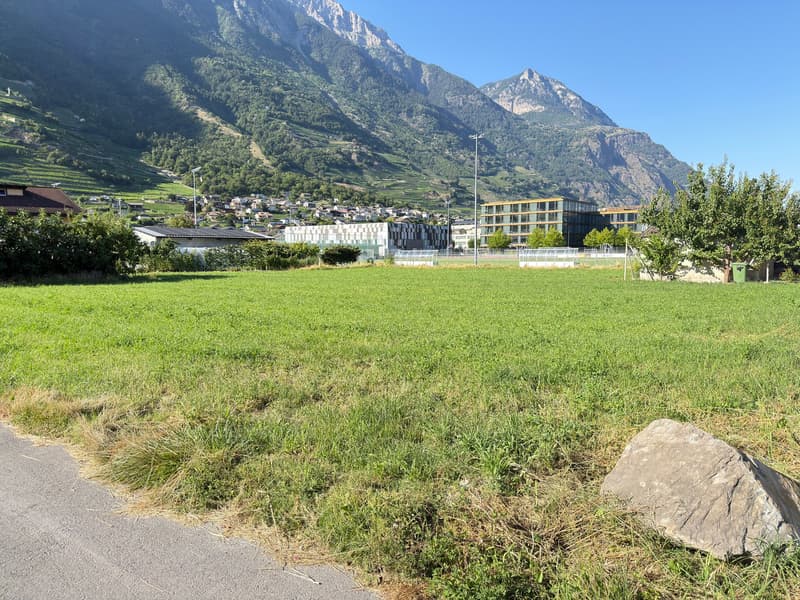 Baugrundstück von 3’215 m² in Fully – Villen oder Gebäude – Teilung möglich (4)
