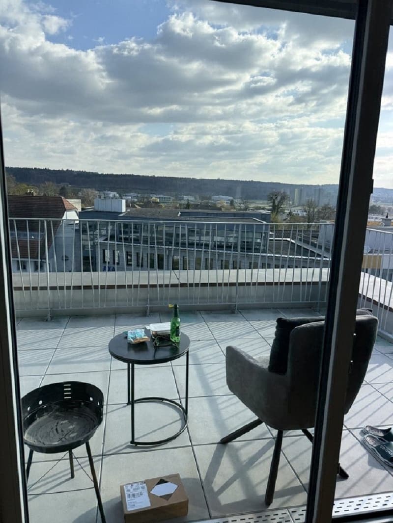 Moderne 1-Zimmer-Wohnung mit Balkon in Solothurn sofort verfügbar! (10)