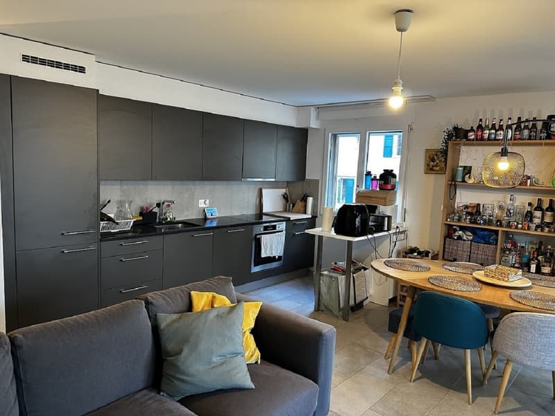 Moderne 2 pièces appartement avec balcon à Lausanne-Sévelin (5)
