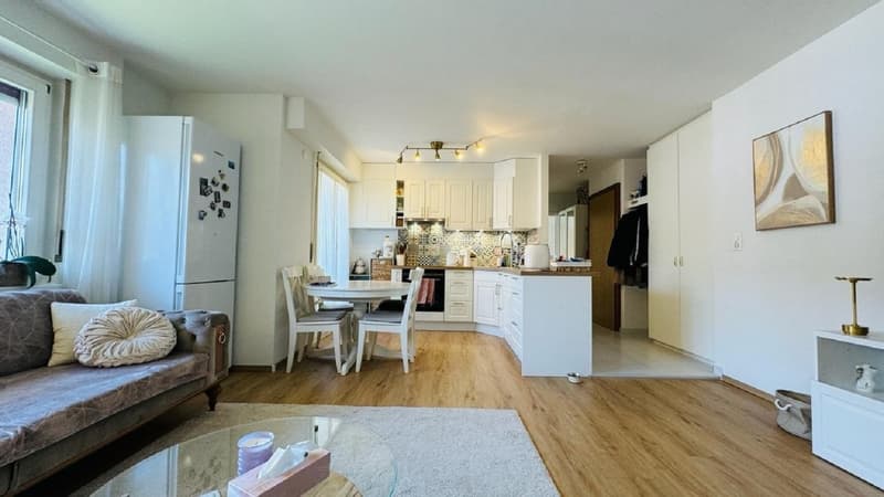 Gemütliche 2-Zimmer-Wohnung mit Balkon in Münchenstein ab sofort verfügbar! (1)