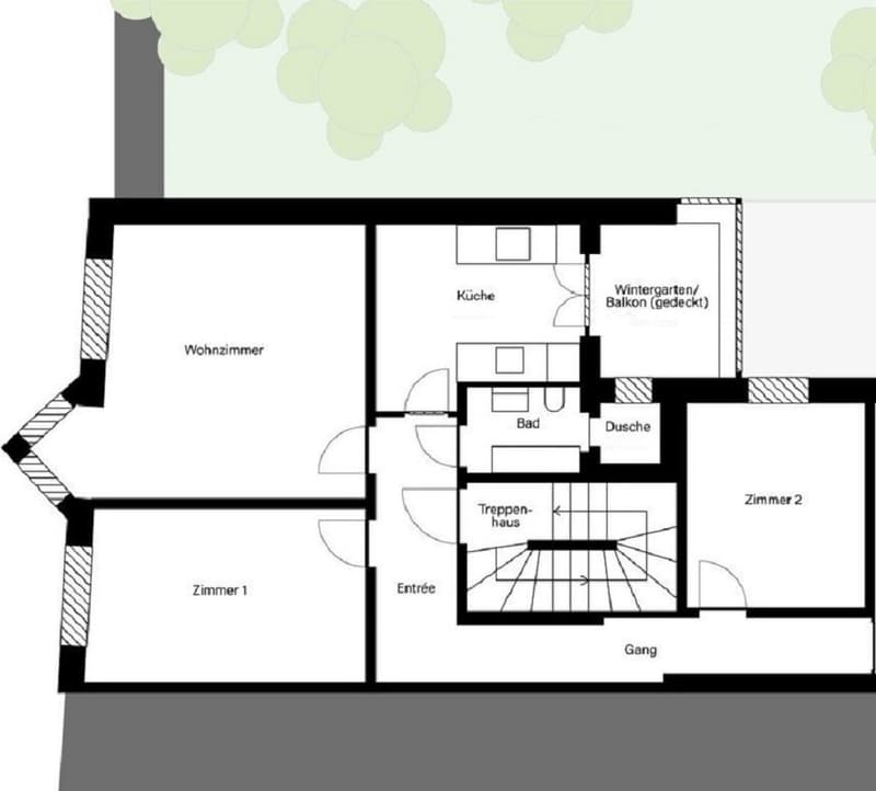 2,5 Zimmer Wohnung mit balkon in Olten (1)