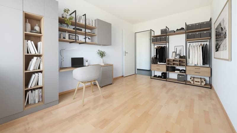 MODERNE 3.5 ZIMMER WOHNUNG MIT GROSSEM BALKON ZU VERMIETEN (8)
