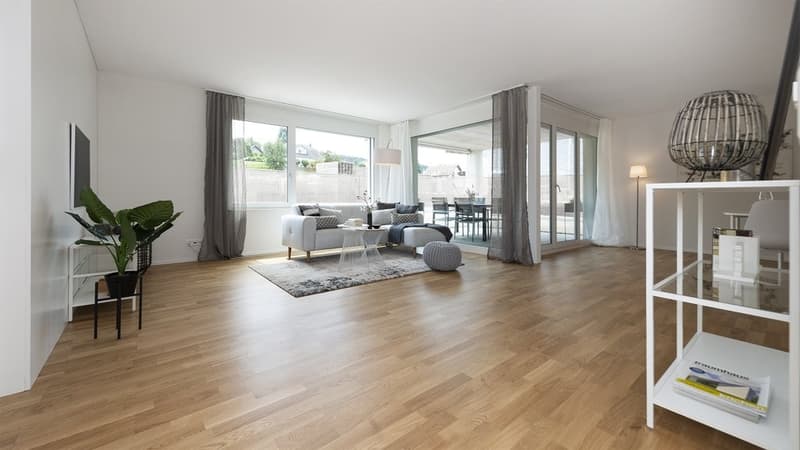 TRAUMHAFTE WOHNUNG AN RUHIGER LAGE IN ARCH (2)