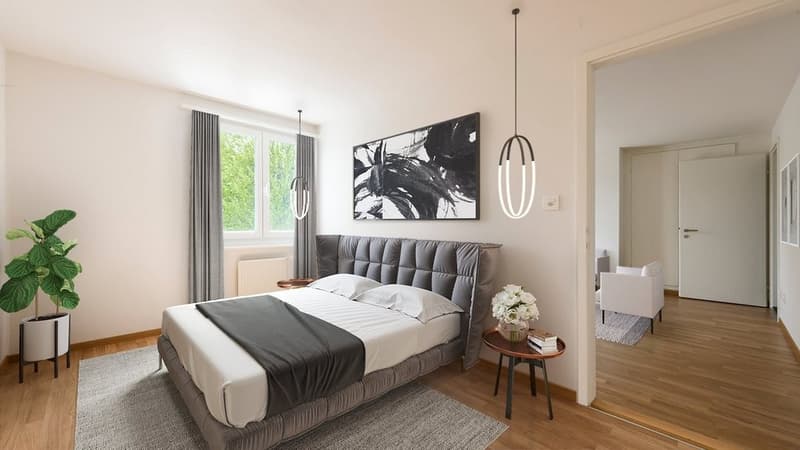 LICHTDURCHFLUTETE 3 ZIMMER-WOHNUNG AN GUTER LAGE (3)