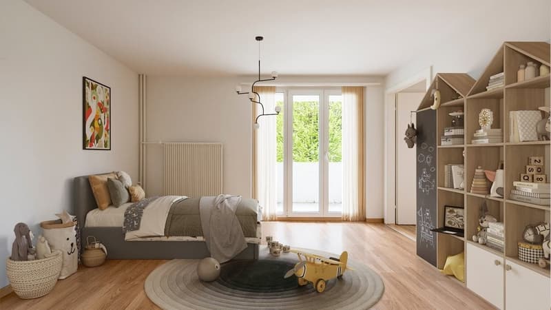 LICHTDURCHFLUTETE 3 ZIMMER-WOHNUNG AN GUTER LAGE (2)