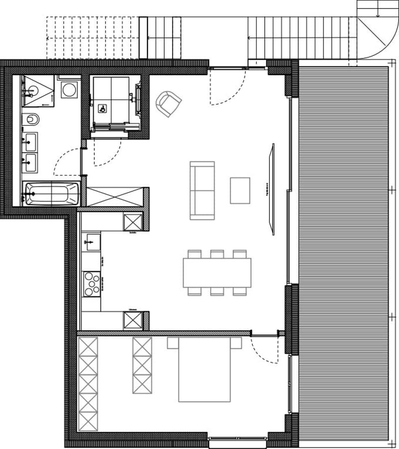 2.5-Zimmer-Wohnung mit 32 m² Terrasse – Privatsphäre wie im Einfamilienhaus in Kriens (3)