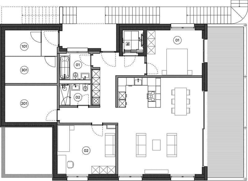 3.5-Zimmer-Wohnung mit 32 m² Terrasse, Seesicht und späterer Kaufoption (3)