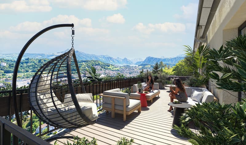 3.5-Zimmer-Wohnung mit 32 m² Terrasse, Seesicht und späterer Kaufoption (2)