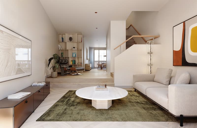 Elegante Garten-Maisonette mit überhohen Räumen auf 3 Etagen im Projekt CRAMERIE (3)