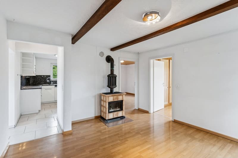 Charmante 4-Zimmer-Dachgeschosswohnung mit Balkon – ländliche Idylle, urbane Nähe (6)