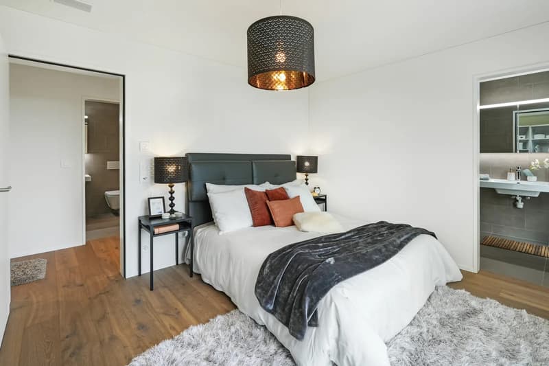 Attikawohnung mit viel Privatsphäre, Blick ins Grüne und 97 m² Terrasse (4)
