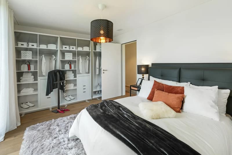 Attikawohnung mit viel Privatsphäre, Blick ins Grüne und 97 m² Terrasse (5)