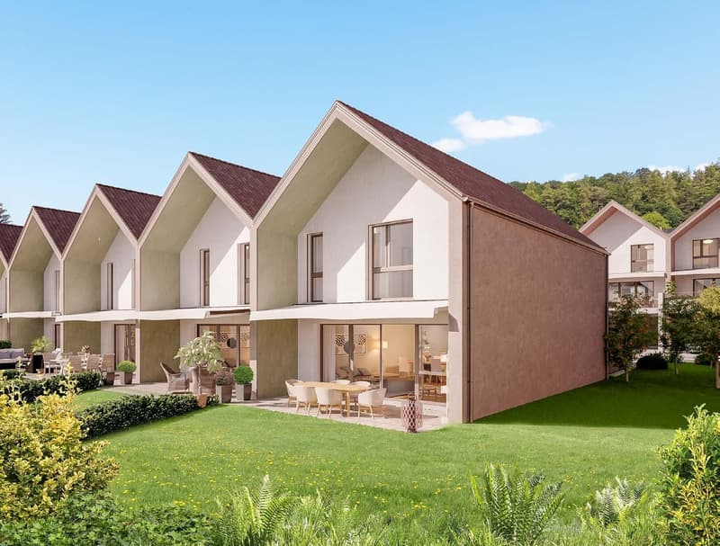 4.5-Zi.-Reihenhaus mit Terrasse in Reinach AG kaufen (1)