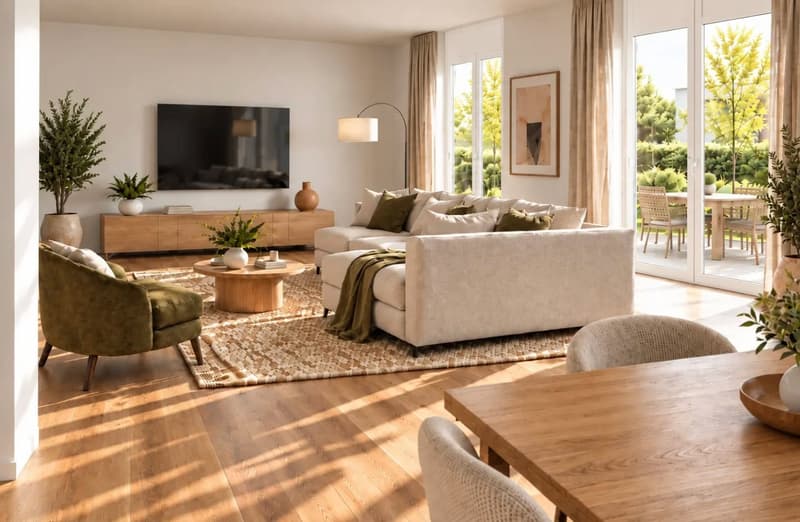 5.5-Zimmer-Doppelhaushälfte mit bis zu 61m² grossen Terrasse in Thürnen kaufen (3)
